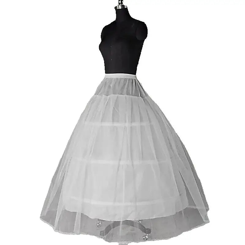 Women's Hoop Petticoat with One Layer Tulle Underskirt Marriage Wedding Dress Accessories