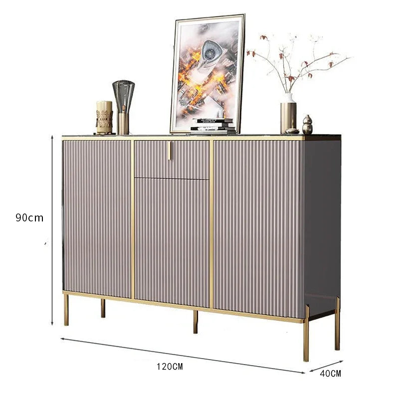 Fashion Modern  Cabinets Living Room Storage Modern Open Space Saving Display Cabinet Trendy Big Vitrina Home Furniture