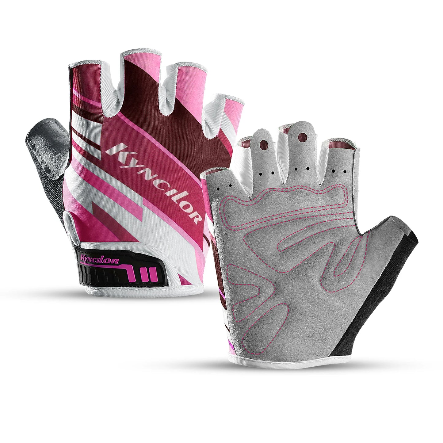 Anti Slip Shock Breathable Half Finger Gloves Men Women Half Finger Gloves Breathable Cycling Gloves Bicycle Gloves Bike Gloves
