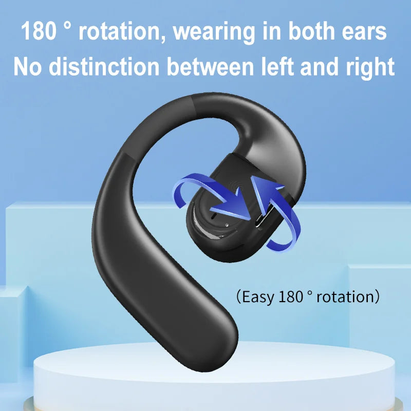 Open Ear Wireless Earbuds Noise Reduction 5.4 Wireless Headphones