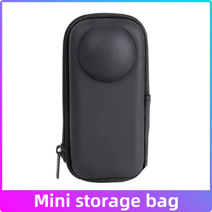 Accessories Kit for Insta360 X3 Lens Guard Protective Frame Cap Dive Case Storage Bag Case Screen Protector Motorcycle Bracket