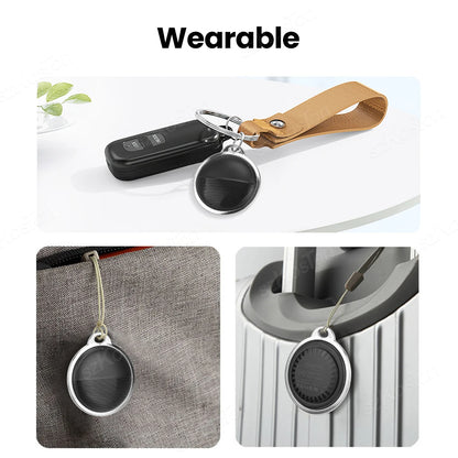 GPS Tracker For IOS Smart Bluetooth-compatible Mini GPS Locator Wallet Key Finder Anti Lost Device Work with Find My APP