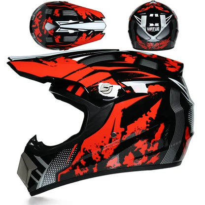 Motorcycle Helmet Children Off-road Helmet For Kids child MotoBike Downhill AM DH Cross safety Helmet Capacete Motocross Casco