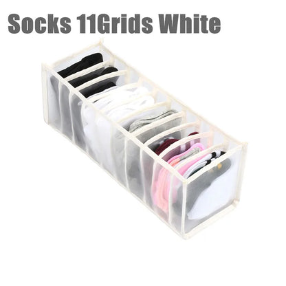 Clothing Storage Organizer Box Cabinets Drawer Jeans Organizer Underwear Pants T-Shirt Socks Storage Box Save Wardrobe Space