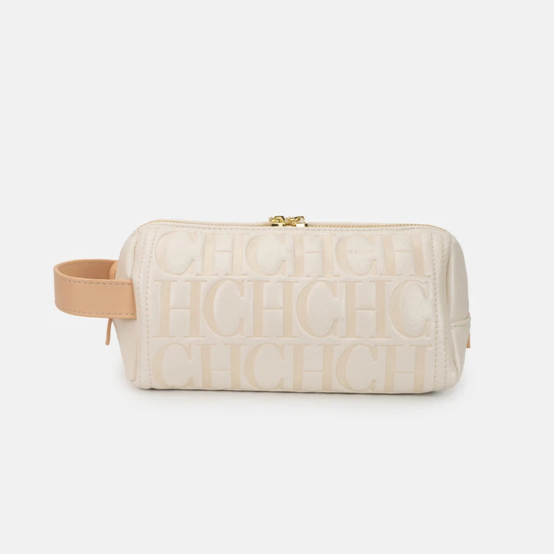 CH 2026 New Letter Embossed Cylinder Bag Fashion Cylinder Crossbody Bag Casual Shoulder Underarm Bag Multi color Optional