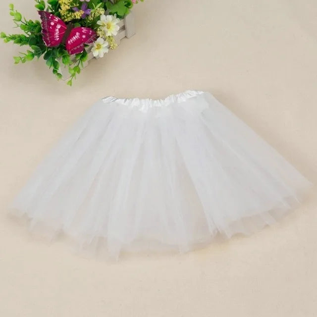Tutu Skirt Women's 50s Skirt Retro Ballet Dance Skirt 3-Layer Tulle Ballet Rockabilly Petticoat Underskirt Dance Dress Cosplay