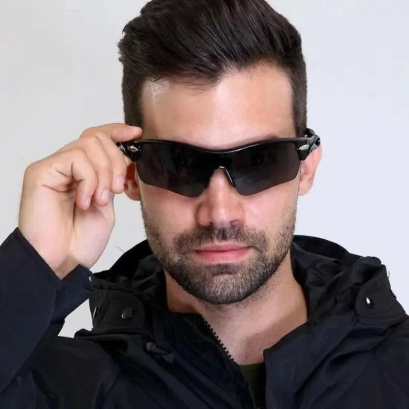 Men Protective Glasses Anti-glare for Driving Goggles Glasses Outdoor Sports Riding Motorcycle Sunglasses UV400 Eyewear