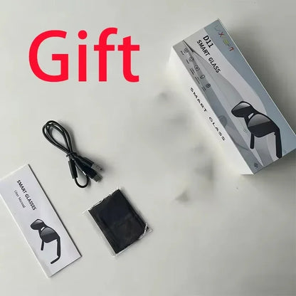Lenovo 2026  8K HD AI Smart Sunglasses Touch Control Photo Recording Translator Voice Assistant Music Bluetooth Wireless Glasses
