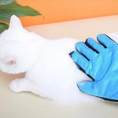 Pet Grooming Gloves for Cats Silicone Rubber Hair Cleaning Tool Pet Bath Remover Massage Brush - Pet Hair Removal