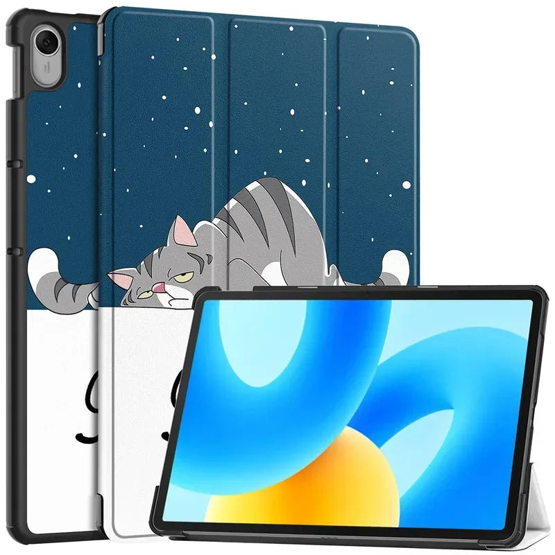 For Huawei MatePad SE 11 Air 11.5 11.5 Case Tri-Folding Stand Magnetic Smart Shell for Huawei MatePad 11.5 2023 Tablet Cover