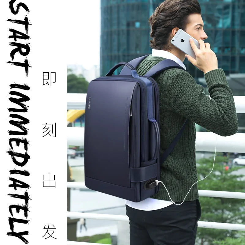 Backpack for men's computer backpack, business travel leisure backpack, large capacity business trip multifunctional men's bag