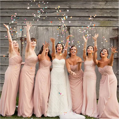 2.5cm 1000pcs Heart Shape Multicolor Paper Confetti  Balloon Filler Table Decoration Engagement Event Party Supplies