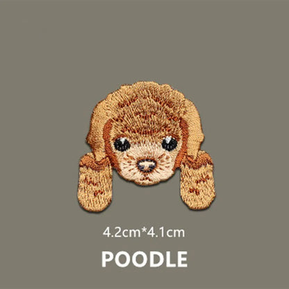 Cute Small Dog Baby's Clothes Patch Clothing Patches Applique Backpack Decoration