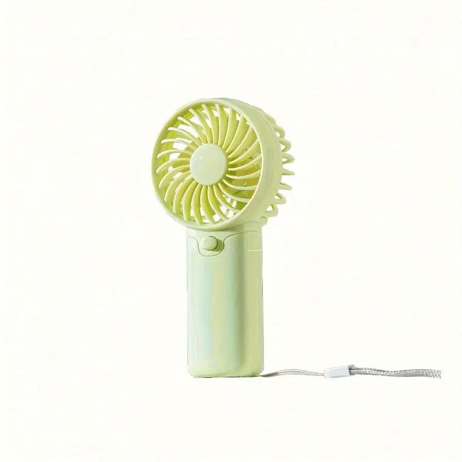 2026 Latest Portable Fan, Compact Handheld Fan - Portable, Battery-Powered Personal Cooling Device for Travel & Outdoor Use