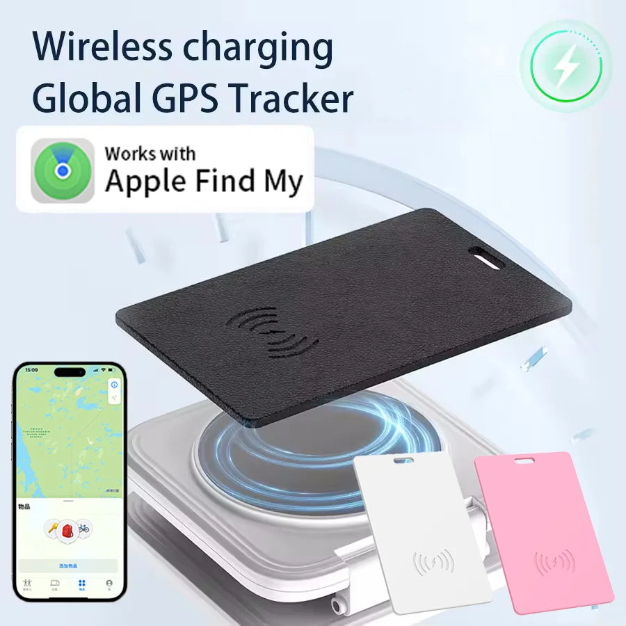 Ultra Slim Tracking Card Wallet Anti-Loss Gps Tracker Smart Location T ...