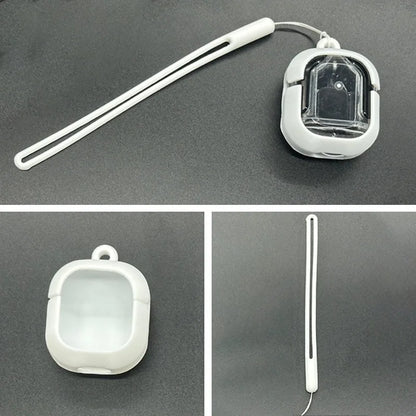 Earbuds Silicon Case Silicone Case with Lanyard for Wireless Earbuds Earbuds Organization Protection Cases for School Travelling