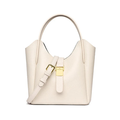 Genuine Leather High Quality Women's Tote Bag Designer Female Crossbody Bag Retro Casual Female Shoulder Messenger Handbags 2026