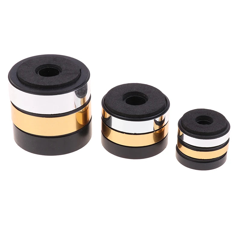 4pcs Speaker Spikes Stand Feets Audio Active Speakers Repair Parts Accessories DIY For Home Theater Sound System