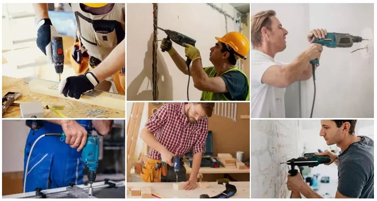 Durable Multi-functional & Multi-scenario Application High-quality Power Tools Heavy-duty Portable Electric Hammers