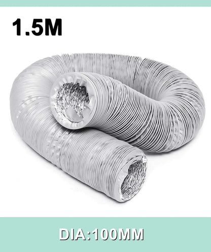 80mm/100mm/110mm/130mm/150mm Portable Air Conditioner Exhaust Vent Pipe Flexible Air Conditioner Exhaust Pipe Vent Hose Outlet