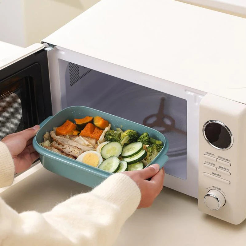 Food Storage Containers With Lid Fridge Meat Vegetable Fresh-Keeping Organizer Box For Kitchen Storage