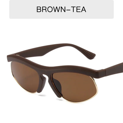 Sports Designer Sunglasses for Men Women Driving Cycling Fishing Golf Alloy Sun Glasses