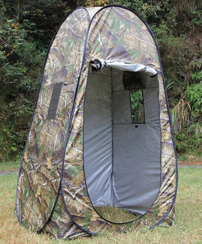 On Sale Automatic Pop Up Moving Toilet Shower Photography Camouflage Changing Room Watching Bird Hunting Outdoor Camping Tent