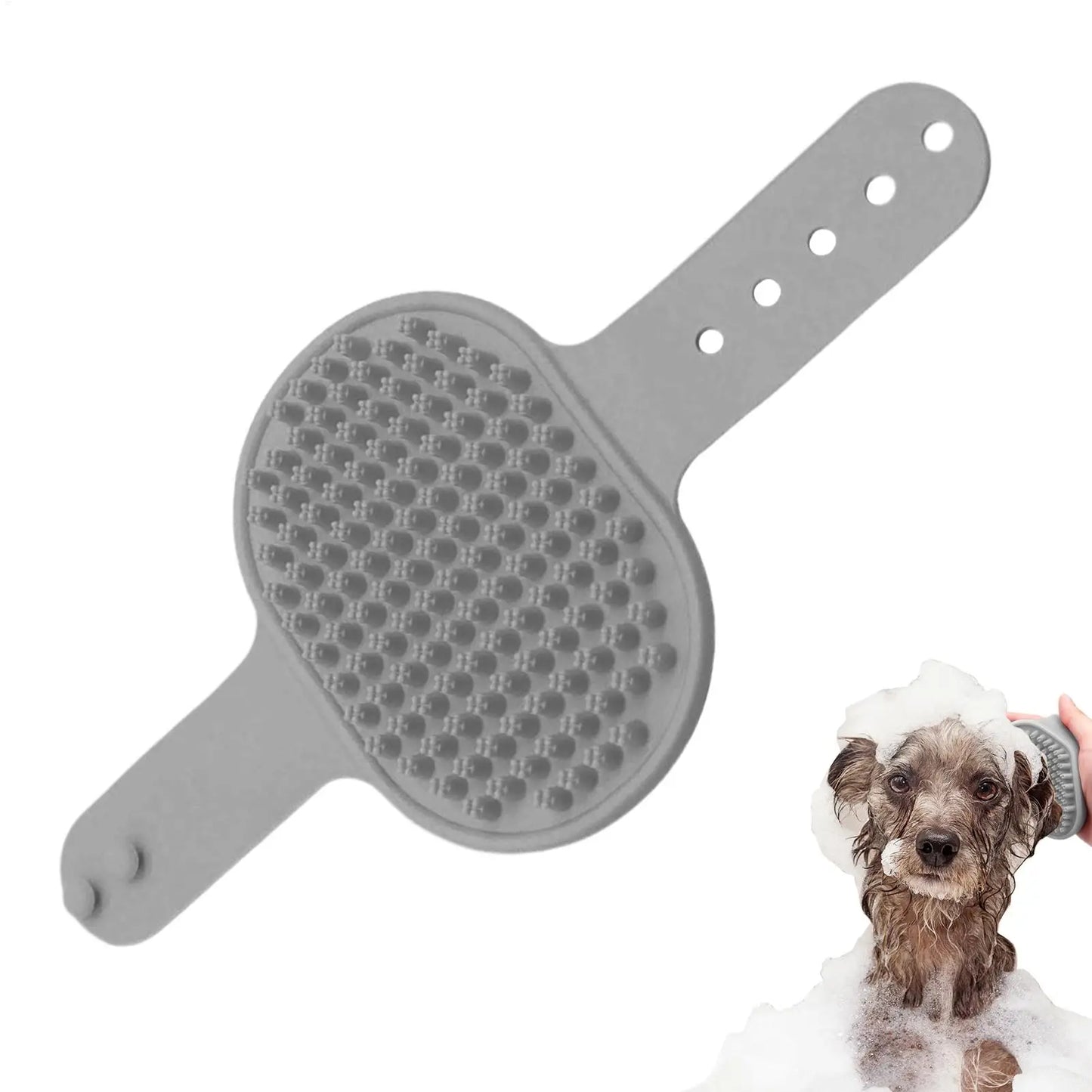 Pet Bath Brush Comb  Cat Dog Grooming Massage Glove Fur Removal Tool for Cats  Dogs Deshedding Washing Pet Bathing Supplies