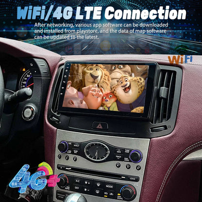 Yes Car Radio 9‘’ For Infiniti G25 G35 G37 2004-2013  Android 15 GPS Navigation Auto Stereo Multimedia Player Head Unit CarPlay