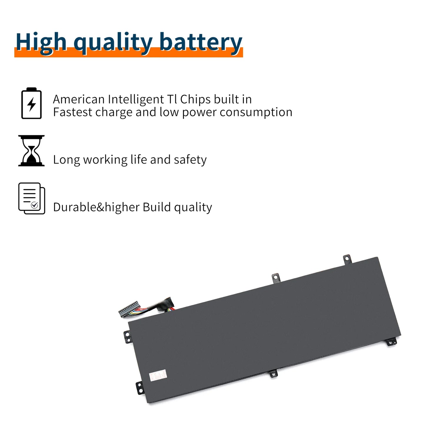 H5H20 Laptop Battery for Dell XPS 15 9550 9560 9570 9590 Precision 5510 5520 5530 5540 Inspiron 7501 7590 7591 Series