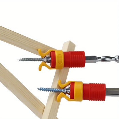 3PCS Universal Screwdriver Bit Holder Clamp Screw Fixator Woodworking Tool Screw Driving Tool Set for Home Improvement