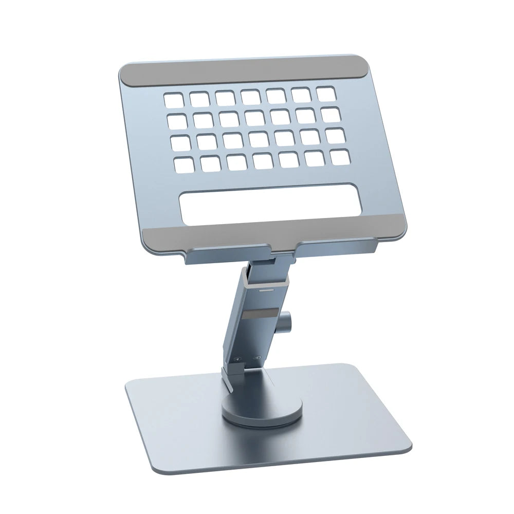 Aluminum Tablet Stand 360°Rotating Folding Adjustable Desk Holder Mount Riser for iPad Pro Air 4 Mini 12.9 4-14 Inch Xiaomi Tab