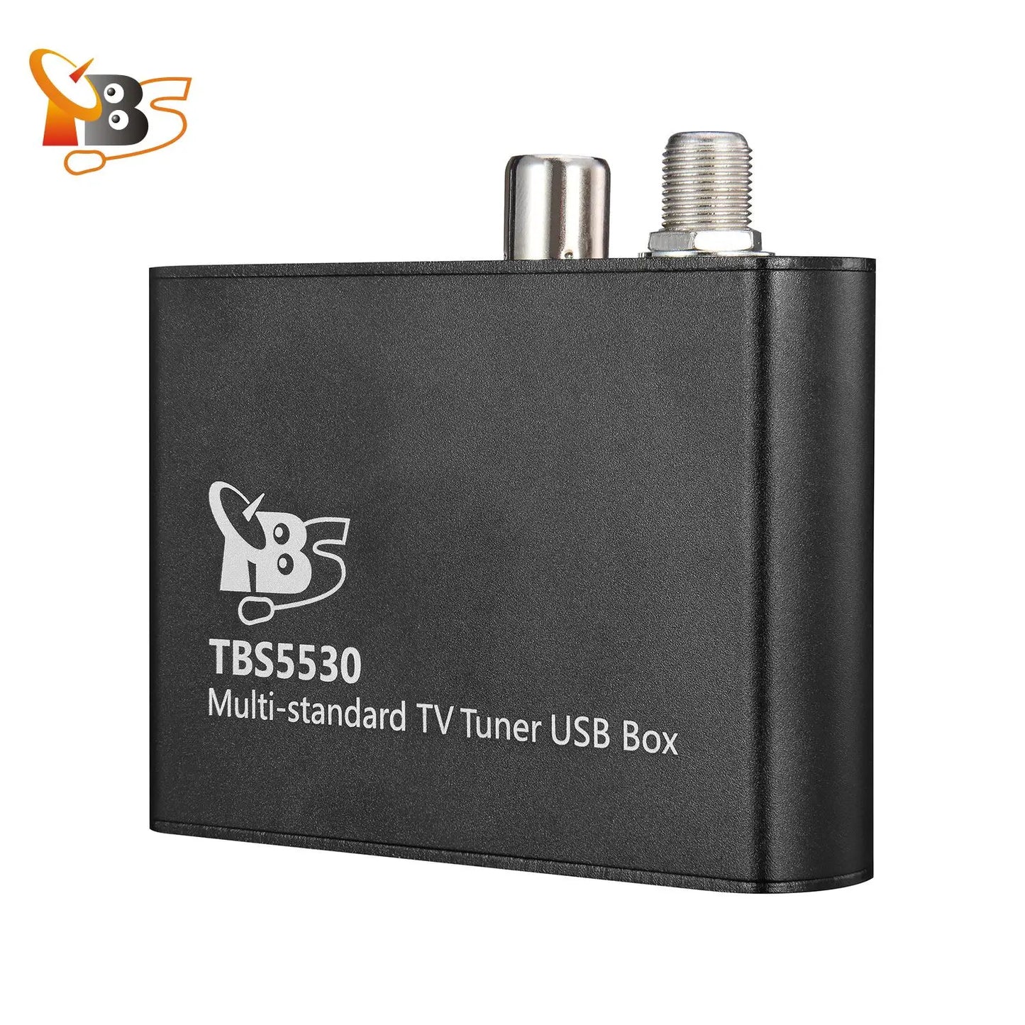 TBS5530 TV Tuner USB Box DVB-T2/T/C/S2/S/S2X ATSC1.0 ISDB-T Full Support|for PC/Laptop|Watch and Record Digital TV Channels