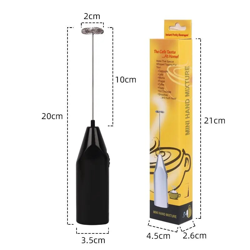 Electric Milk Frother Handheld Egg Beater Foamer Coffee Maker Electric Blender Mixer Mini Portable Blender Kitchen Tools