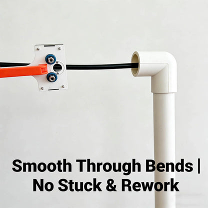 Electrician Wire Pulling Tool Labor-Saving Conduit Wire Threader Home Renovation Wire Puller for Easy Wiring & Conduit Fishing