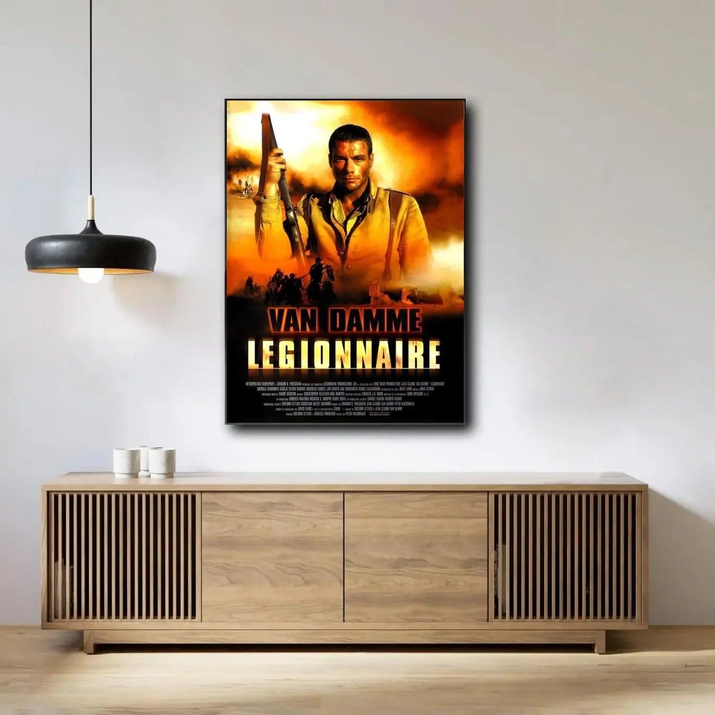 Van Damme Poster Canvas Painting Wall Art for Picture Coffee House Bar Living Room Bedroom Restaurant Home Wall Decor