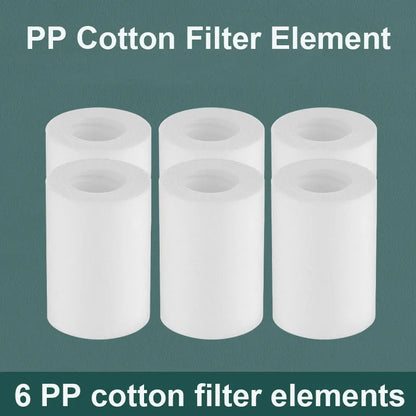 Universal Water Purifier Faucet Filter for Kitchen Bathroom Shower Washing Machine Household Water Filter High Density PP Cotton