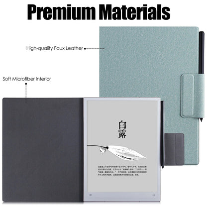 for iFlytek AINOTE 2 Case 10.65 inch | with Auto Sleep/Wake | Pen Buckle Design | Thin & Light | PU Leather Magnetic Cover