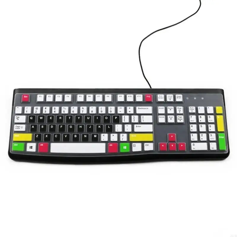 20CB Keyboard Cover for K120 MK120 Corded Keyboard Silicone Keyboard Protectors Skin Ergonomic Keyboard Protective