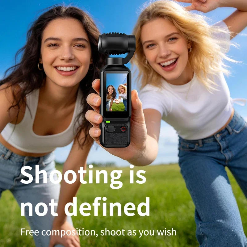 Lenovo HD 4K Action Camera 180° Rotatable For Vlog YouTube Tiktok Girls Record Life Video Recording Entry Portable Action Cam