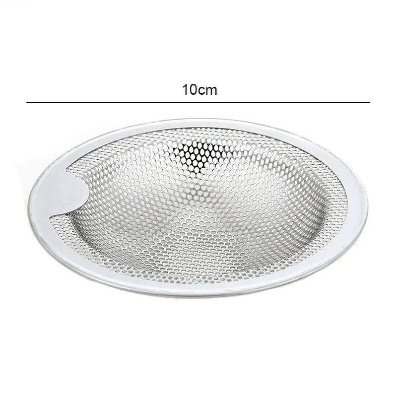 Kitchen Sink Stainless Steel Filter Sewer Mesh Strainers Disposable Sink Filter Mesh Bags Bathroom Floor Drain Hair Waste Filter