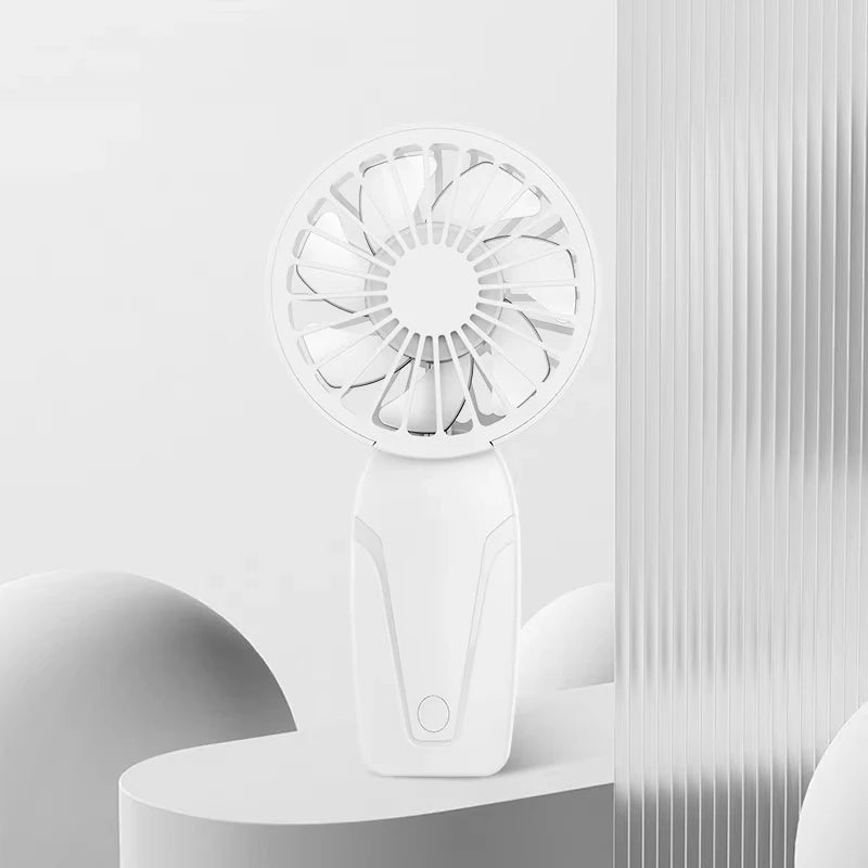 Portable Handheld Small Fan Lightweight Cute Appearance USB Rechargeable Mini Fan Summer Portable Mini Pocket Cooling Fans