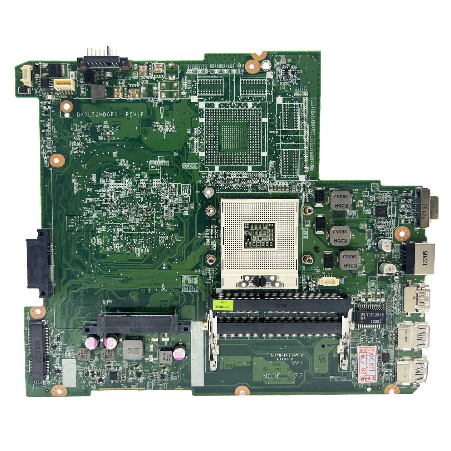 AKEMY DA0LZ2MB6F0 Mainboard For Lenovo Ideapad Z480 Laptop Motherboard 11S90000123 90000123 DDR3 100% Tested Fully Work