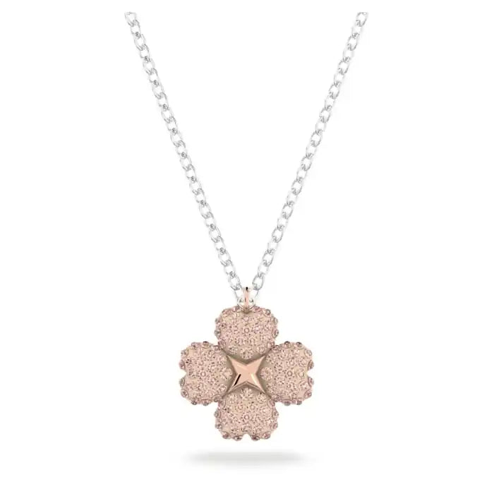 2026 New Trend Fine Jewelry Set Original Charm Luxury Lucky Grass Crystal Fashion Necklace Ring Earrings Romantic Gift for Women