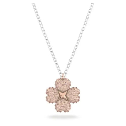 2026 New Trend Fine Jewelry Set Original Charm Luxury Lucky Grass Crystal Fashion Necklace Ring Earrings Romantic Gift for Women