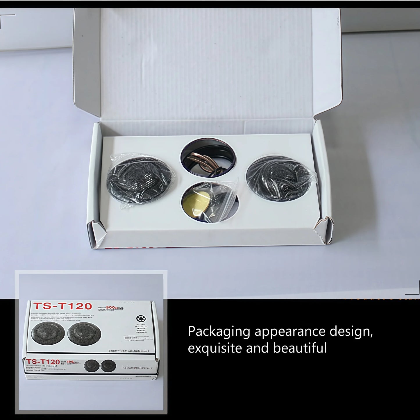 1 Pair MAX 800W Car Speaker 12V Universal High Efficiency Car System Tweeter Speaker TS-T120 Auto Sound Box Car Stereo Speaker