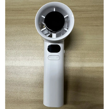 HOMEFISH Portable Handheld Fan USB Rechargeable High-Speed Electric Cooling Fan for Personal Use