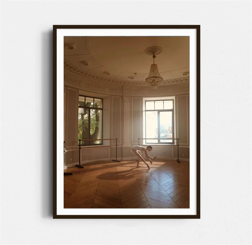 Ballet Dance Room Decorative Painting Ballet Girls Canvas Painting Posters Abstract Portrait Wall Art Picture Living Room Decor