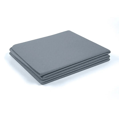 Ecological, Tpe, folding yoga mat, for travel, physical exercise, double-sided, anti-slip, Pilates and floor exercise