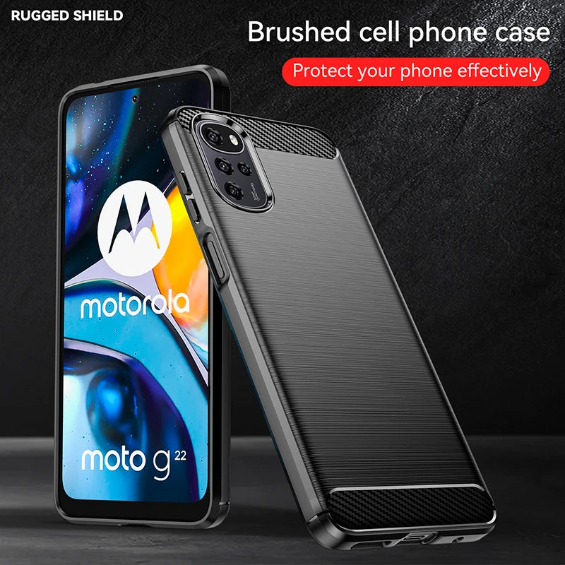 For Cover Lenovo K15 Plus Case For Lenovo K15 Plus Bumper Anti-knock Silicone Carbon Fiber Back Case For Lenovo K15 Plus Case